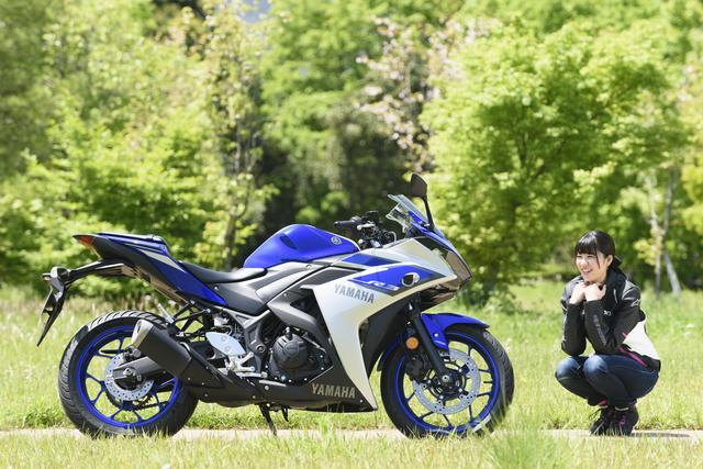 画像1: ほぼ月刊「梅本まどかとオートバイ」vol.3 YAMAHA YZF-R3