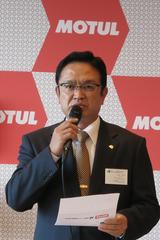 画像: AJ 大村直之会長の調印の挨拶
