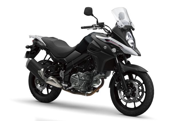 画像: V-Strom 650 ABS 645cc 69ps/8800rpm 907,200円 5月30日発売 カラー:グラススパークルブラック