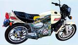 画像: RZ250のリアサスペンションには、モトクロッサーのYZシリーズで先行して採用されていたが、ロードスポーツモデルとしては初のカンチレバータイプのモノクロスサスペンションだ。
