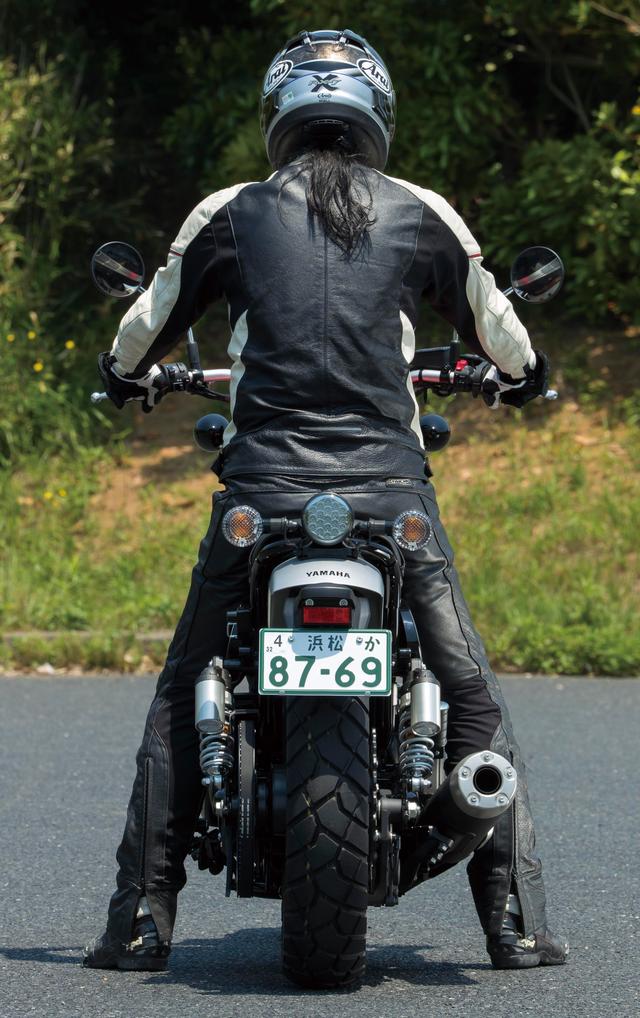 画像2: RIDING POSITION(身長:176㎝ 体重:68㎏)