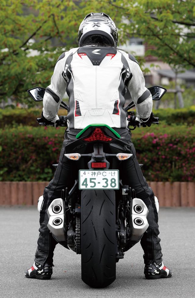 画像2: RIDING POSITION(身長:176㎝ 体重:68㎏)