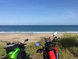 画像: 太田さんのninja1000とラリー