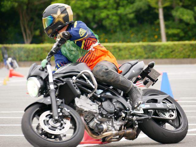 画像: C1・樫原弘樹選手@SV650ABS