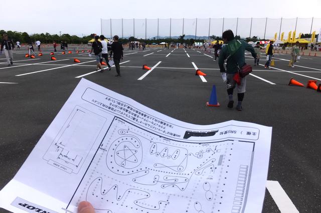 画像: 大会のコースです。
