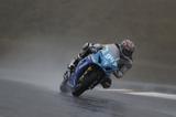 画像: JSBクラス初ポールの浦本。「どんどん雨が増えると思って、早めの時間帯にアタック、それが成功しました。とにかく走り込んで、明日の準備をしていましたね。どんなコンディションでも対応できるように」(浦本)