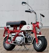 画像: ●エンジン型式:空冷4ストロークOHC単気筒 ●最高出力:2.5PS/6000rpm ●最大トルク:0.31kg-m/5500rpm ●乾燥重量:47.5kg ●サスペンション(前後ともに):リジット ●タイヤサイズ(前後ともに):4.00-5 ●価格:6万3000円
