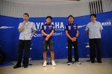 画像: イベントに出席した、左から橘田主査、中須賀克行、吉川監督、辻部長の4人
