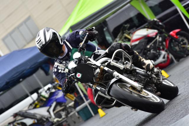 画像: C1級1位 片山雄介選手&SV650 1分39秒227