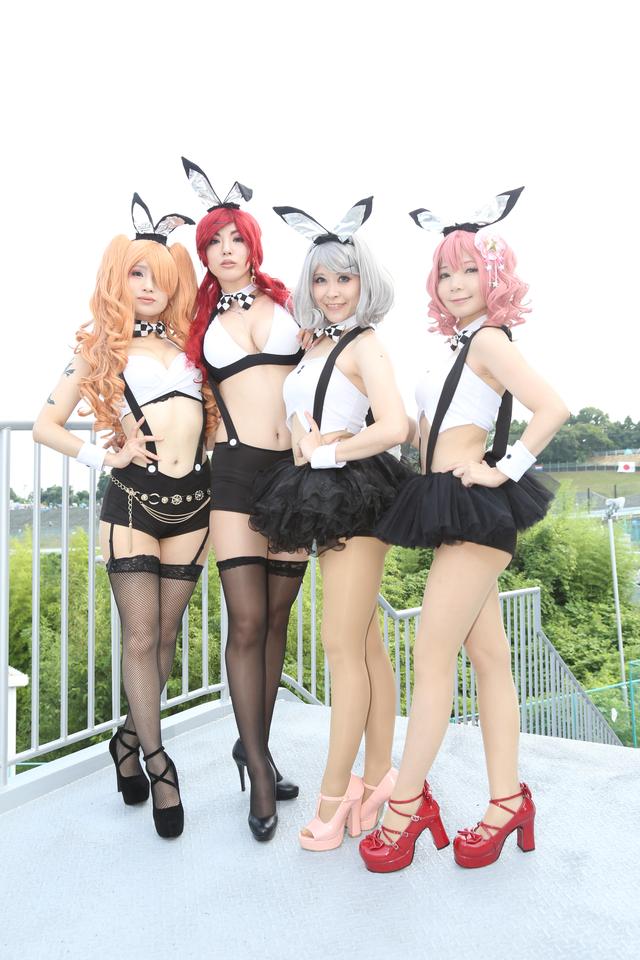 画像: 雅南ユイさん、朶恵みのりさん、砂月馨さん、天草ちゅちゅさん