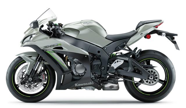 画像3: Kawasaki Ninja ZX-10R(メタリックマットフュージョンシルバー×メタリックフラットスパークブラック)