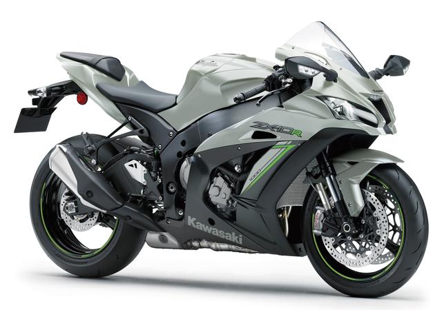 画像1: Kawasaki Ninja ZX-10R(メタリックマットフュージョンシルバー×メタリックフラットスパークブラック)