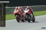画像: motogp.comより この3台ガラミの危険さとクリーンさがスゴかった!