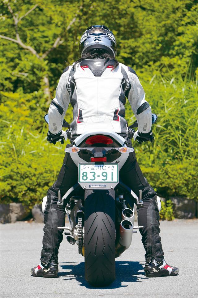 画像2: RIDING POSITION(身長:176㎝ 体重:68㎏)
