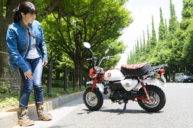 画像: ほぼ月刊「梅本まどかとオートバイ」vol.6 HONDA MONKEY