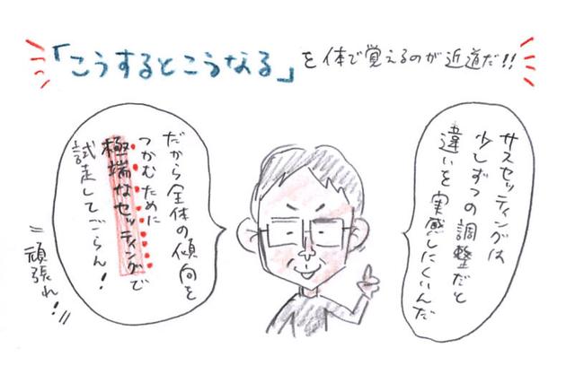 画像: でも、肝心の回転がうまくいかない…