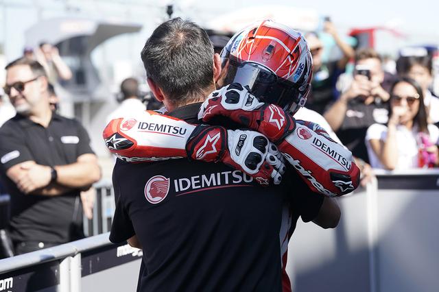 画像3: 中上がイギリスGPで劇的な優勝 ※IDEMITSU Honda Team Asia プレスリリース
