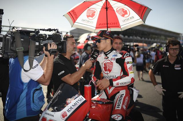 画像1: 中上がイギリスGPで劇的な優勝 ※IDEMITSU Honda Team Asia プレスリリース