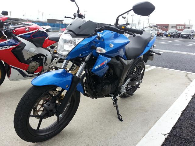 画像: GIXXER150(SUZUKI)