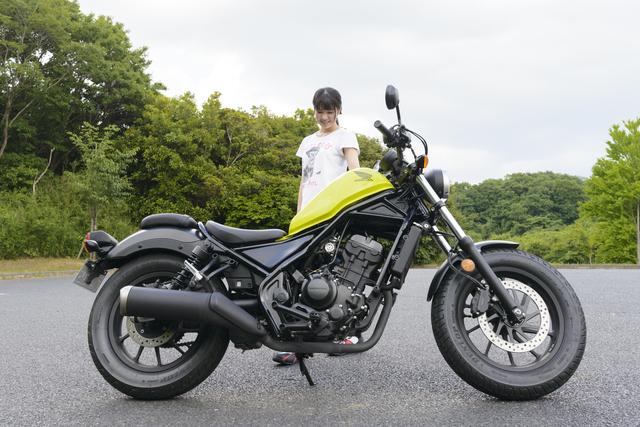 画像: ほぼ月刊「梅本まどかとオートバイ」vol.8 HONDA REBEL250