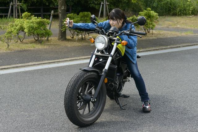 画像: ちなみに、梅ちゃんのバイク選びの基準はルックス重視? 乗り味重視?