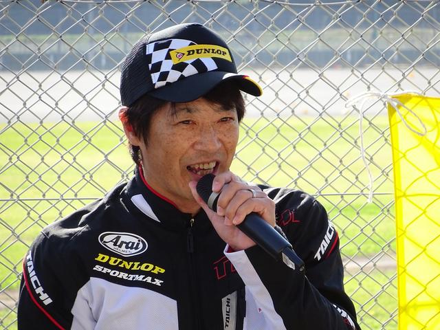 画像: おなじみ北川圭一さん 元全日本ロードレースチャンピオン、世界耐久チャンピオン!