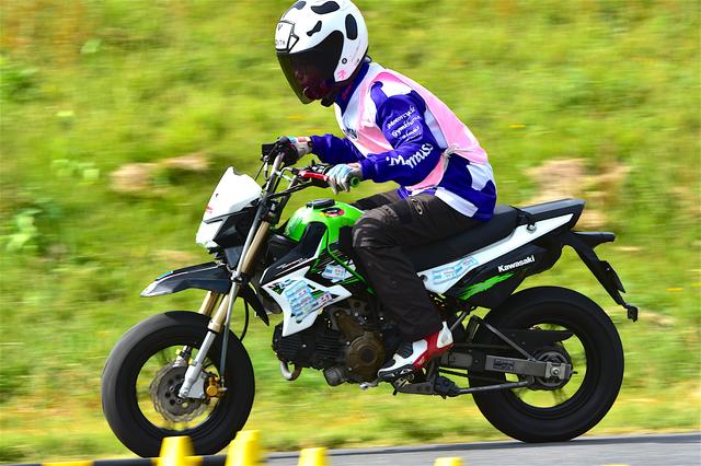 画像: NL級13位・新田選手&KSR110 2分32秒772