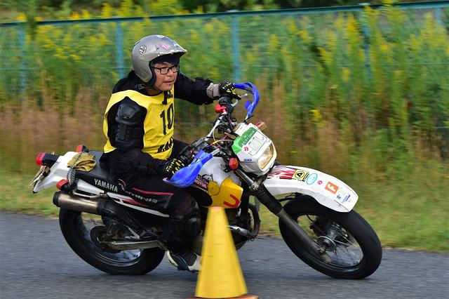 画像: NO級5位・馬場選手&セロー225 1分57秒912