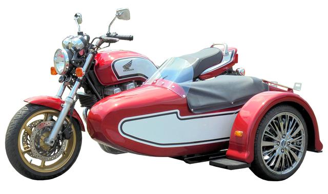 画像: CB750+イオタサイドカー 【左・右カー】