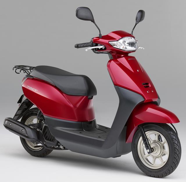 画像: HONDA タクト・ベーシック(キャンディーアルカディアンレッド) ■税込価格:16万5240円