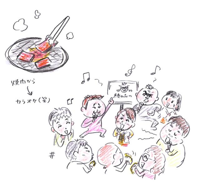 画像: 焼肉のあと印刷所の方々も一緒にカラオケへ。 印刷所の方も「本当にカラオケ行くの〜?」とびっくりしてました笑 ちなみに寺崎はカラオケに一緒に行ったことのある編集部はオートバイ編集部だけです。 楽しい編集部、好きです笑