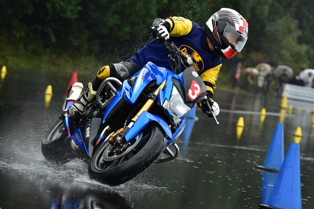 画像: A級5位 作田隆義選手&GSX-S1000 1分48秒405