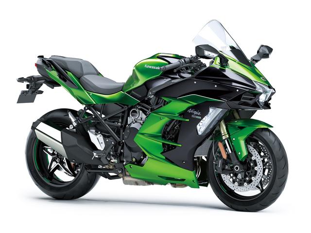 画像: NINJA H2 SX(SE) エメラルドブレイズドグリーン×メタリックディアブロブラック