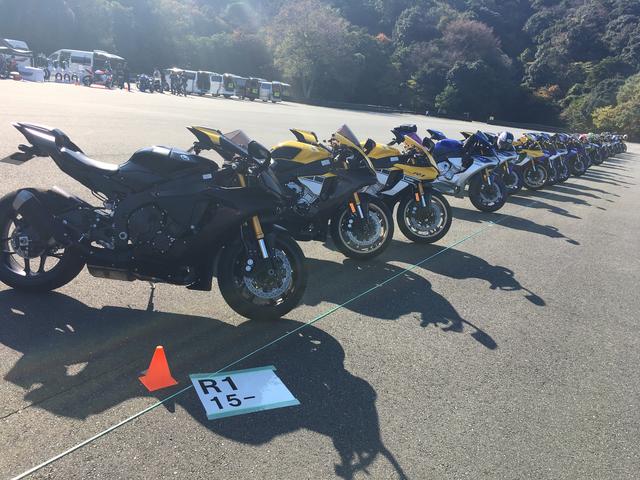 画像: 現行R1もかなりの台数でした