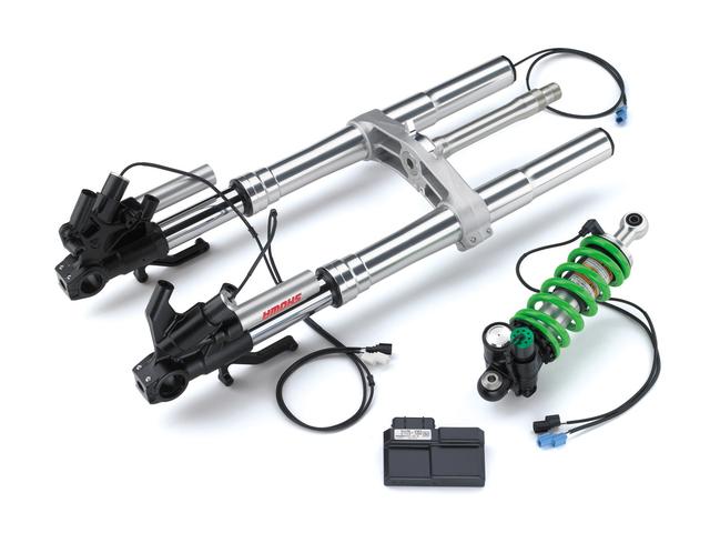 画像1: 最先端テクノロジーの電子制御サスペンション その名も「KECS(Kawasaki Electronic Control Suspension)」