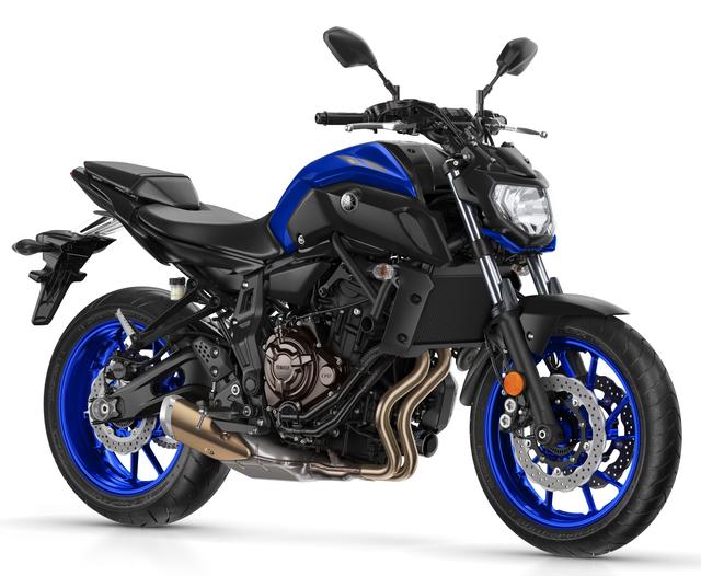 画像1: YAMAHA MT-07(ヤマハブルー)