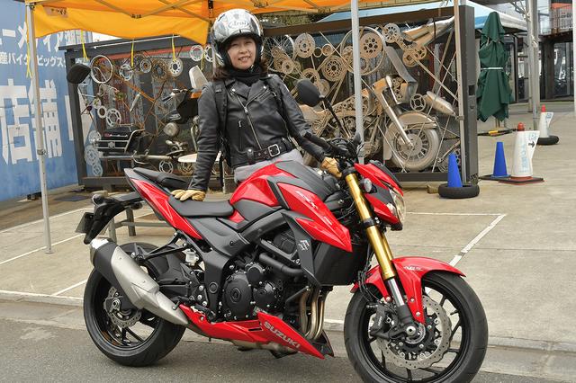 画像: 当日はまず、ユーメディア湘南店の参加者さんと集合。GSX-S750Sをお借りして出発しました。とても乗りやすいバイクだったので、私なりのインプレはまた別記事にて書かせて頂きます〜。