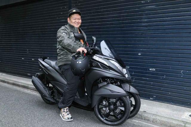 画像: あらぽんの"断念バイカー"卒業のきっかけとなった愛車のトリシティ155。