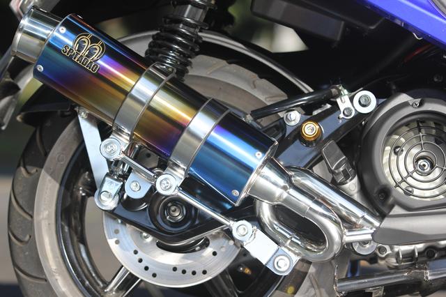 画像: PURE SPORT “S”ゴールドエンブレム Titanium Blue
