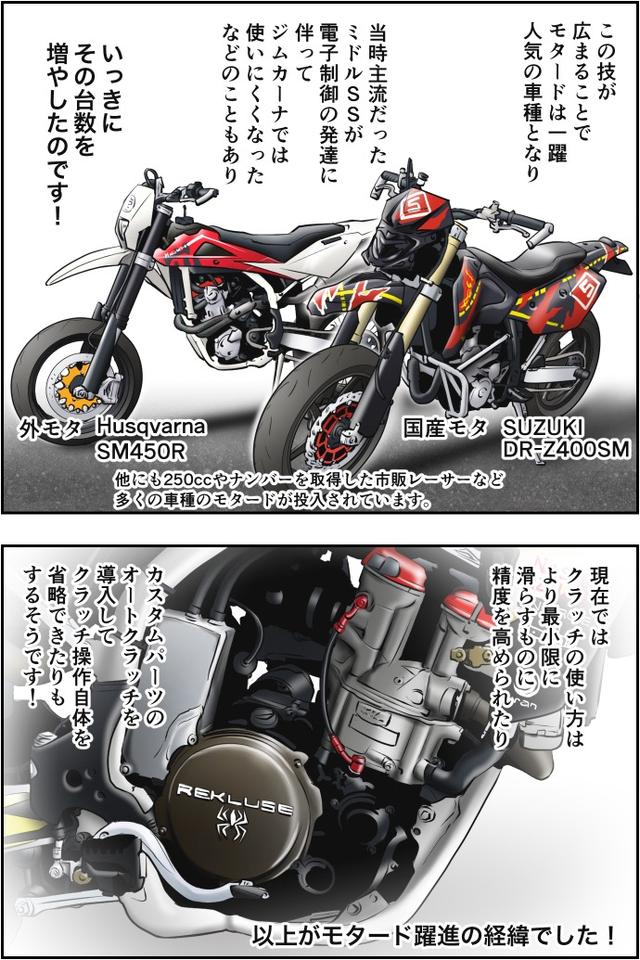 画像4: Motoジム! おまけのコーナー(モタードの走法!)
作・ばどみゅーみん