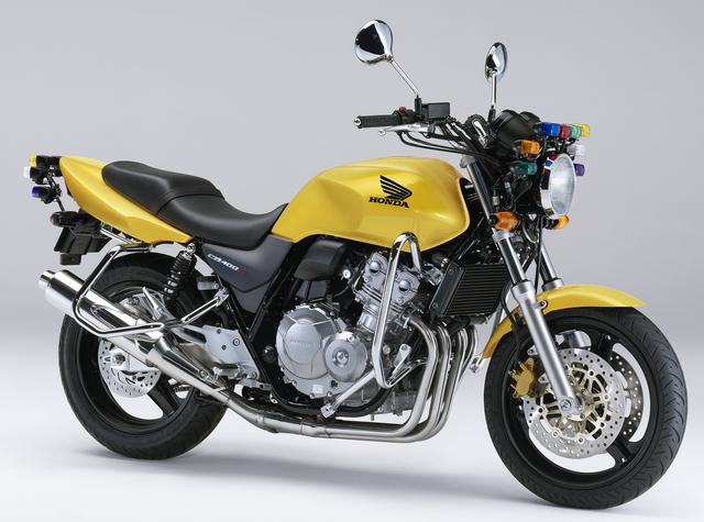 画像: CB400 SUPER FOUR(教習車仕様)(パールフラッシュイエロー)■税込価格:90万2880円