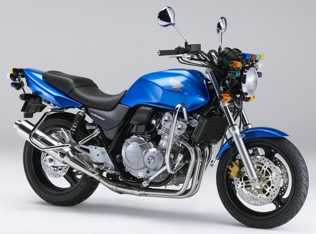 画像: CB400 SUPER FOUR(教習車仕様)(グリントウェーブブルーメタリック)■税込価格:90万2880円