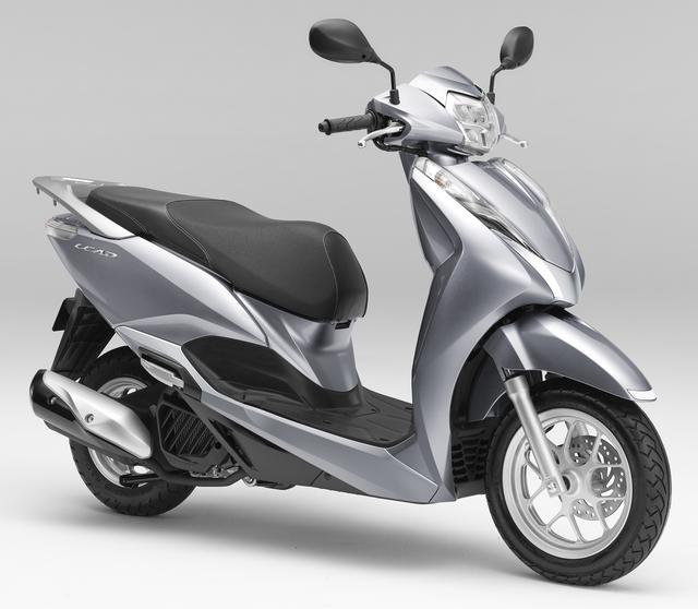 画像: HONDA リード125(ランベントシルバーメタリック) ■税込価格:30万9960円