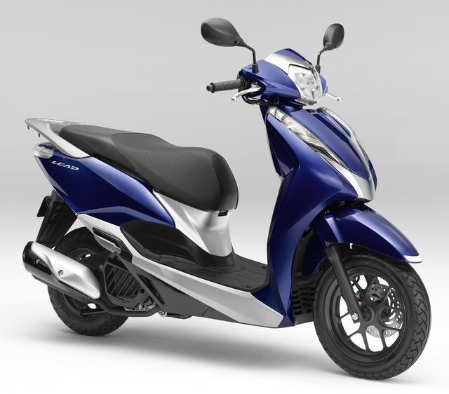 画像: HONDA リード125(エグザルテッドブルーメタリック/ツートーン) ■税込価格:31万3200円