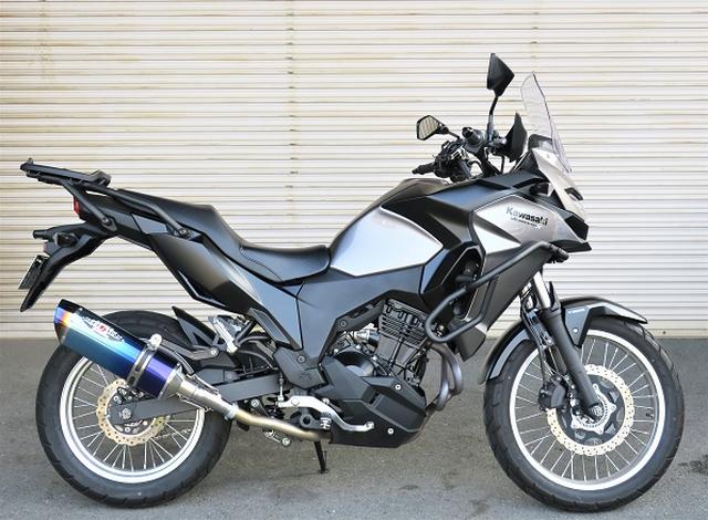 Beetからversys X 250用チタン スリップオンマフラー Webオートバイ