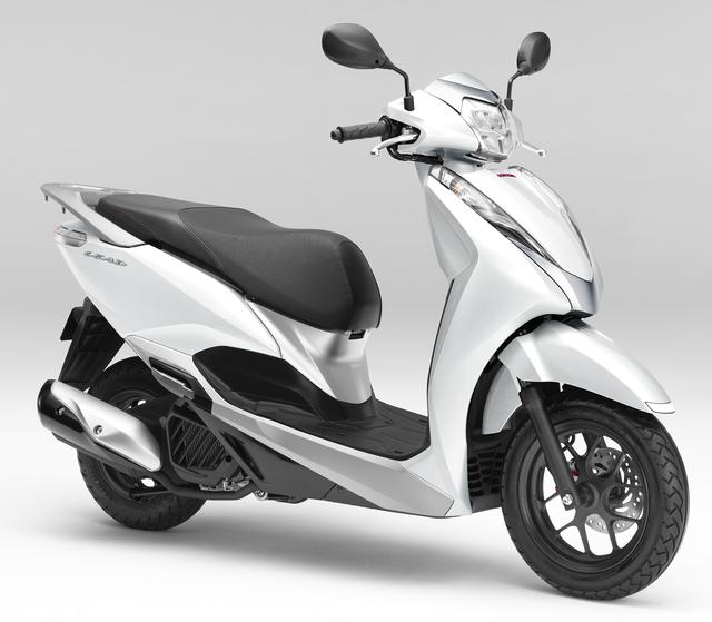 画像: HONDA リード125(パールメタロイドホワイト/ツートーン) ■税込価格:31万3200円