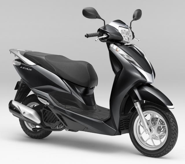 画像: HONDA リード125(ポセイドンブラックメタリック) ■税込価格:30万9960円