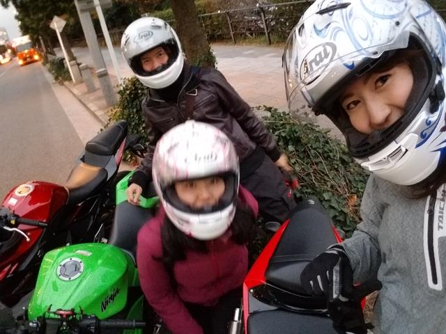 画像: まだまだ都内ならバイク乗れるよー!! 防寒対策バッチリで冬でも楽しむぞ♪