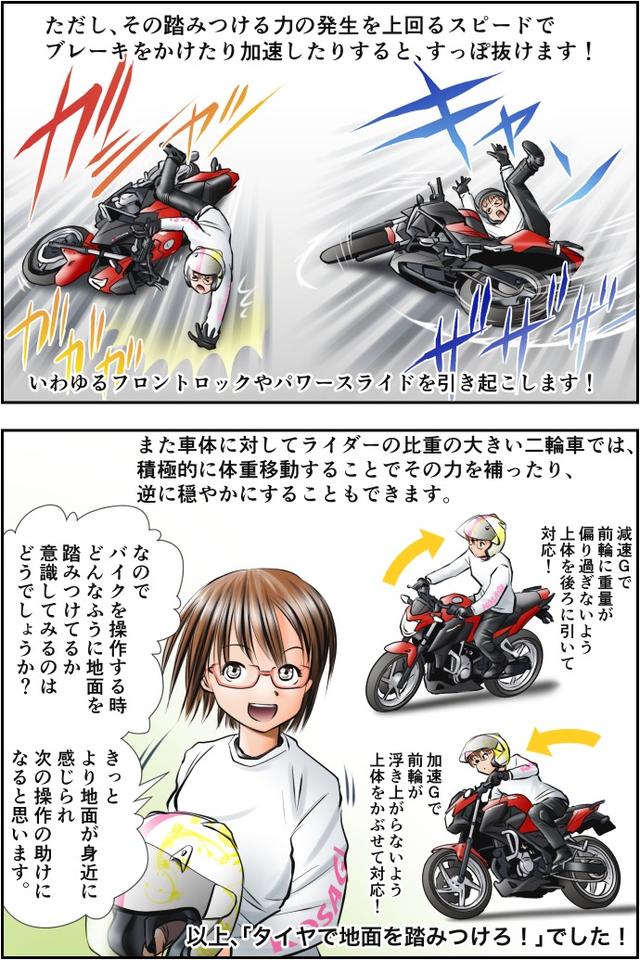画像4: Motoジム! おまけのコーナー(タイヤで地面を踏みつけろ!)
作・ばどみゅーみん