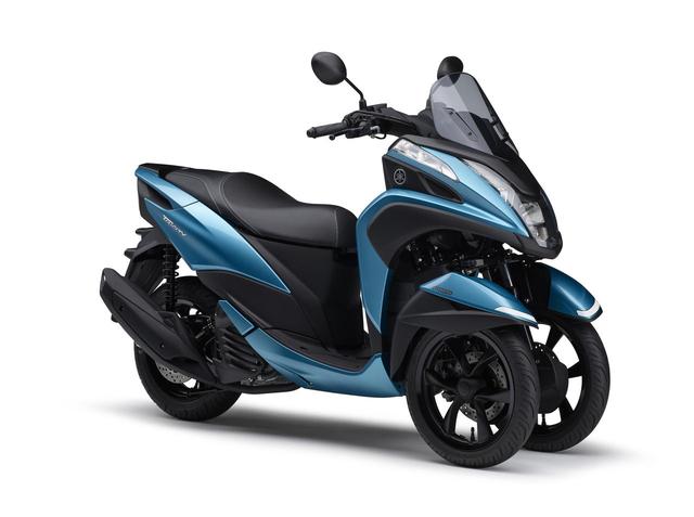 画像: TRICITY125 ABS ライトシアンメタリック4(シアン)